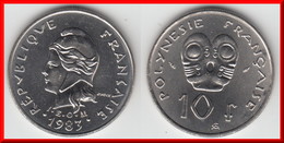 **** POLYNESIE FRANCAISE- FRENCH POLYNESIA - 10 FRANCS 1983 **** EN ACHAT IMMEDIAT !!! - Polinesia Francese