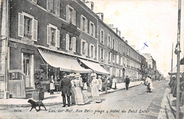 ¤¤  -   3676   -  LUC-sur-MER    -   Rue Belle Plage & Hôtel Du Petit Enfer -  ¤¤ - Luc Sur Mer