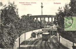 T2 Budapest XIV. Földalatti Villamos Torkolata A Városligetben, Divald Károly 1244. TCV Card - Sin Clasificación