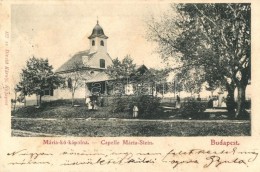 T2 Budapest III. Óbuda, Mária-kÅ‘ Kápolna. Divald Károly 132. / Capelle Maria-Stein - Sin Clasificación