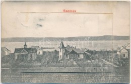 T2/T3 Balatonszemes, Szemes; Leporellolap. Berliner Salamon Kiadása 217. / Leporellocard - Sin Clasificación