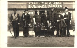 ** T2 Ismeretlen Város, Stribik Zsigmondné Fa, Szén és Koksz Kereskedése, Photo - Non Classés