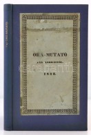 Fáy András: Óra-mutató. Pest, 1842, Trattner és Károlyi, XII+149 P.... - Non Classés