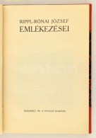 Rippl-Rónai József Emlékezései. Bp., 1911, Nyugat, 159 P.+11 T.(reprodukciók) +... - Non Classés