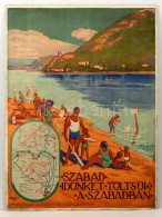 1929 Visegrád, Budapest Környéke, 'Szabad IdÅ‘nket Töltsük A Szabadban' Magyar... - Other & Unclassified