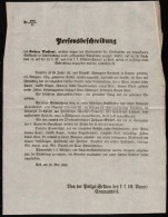 1850 Noszlopy Gáspár HonvédÅ‘rnagy, Kormánybiztos, 1848-as Szabadságharc... - Zonder Classificatie