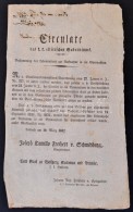 1825-1832 Az Illir Kormányzóság 3 Db Hirdetménye / 3 Orders Of The Illyrische Gubernium - Non Classés