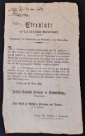 1825-1832 Az Illir Kormányzóság 3 Db Hirdetménye / 3 Orders Of The Illyrische Gubernium - Zonder Classificatie