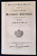 Kereskedelmi Hajózási Rendelet. / Politisches Edikt über Die österreichische Merkantil... - Sin Clasificación