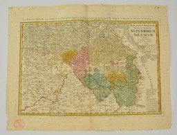 1746 FelsÅ‘ Szilézia Térképe. Ducatus Silesiae Tabula Altera Superiorem Silesiam Exhibens Ex... - Autres & Non Classés