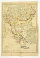 1813 Charte Von Der Europäischen Türkey - Törökország A Balkán és... - Autres & Non Classés