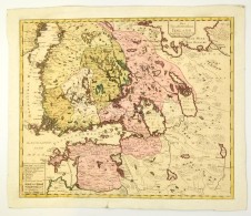 1788 Johann Probst: Grosfürstenthum Finland. Finnország Térképe. Színezett... - Otros & Sin Clasificación