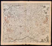 1670 A Luxemburgi Hercegség Térképe, Ducatus Lutzenburgici Tabula Nuperrime In Lucem Edita Per... - Otros & Sin Clasificación