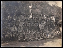 Cca 1920 Cserkész örs Szombathelyen / Boy Scouts 12x9 Cm - Scoutisme