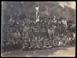 Cca 1920 Cserkész örs Szombathelyen / Boy Scouts 12x9 Cm - Movimiento Scout