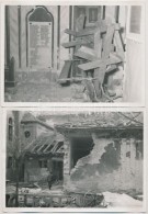 Cca 1945 5 Db Fotó Egy Lerombolt Zsinagógáról, 13×18 Cm / Cca 1945 Photographs Of... - Autres & Non Classés