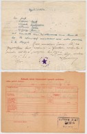 1944-1945 3 Db Okmány: Igazolás A Bori Bányából Hazaengedett Zsidók... - Autres & Non Classés