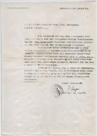 1944 Budapest, Svéd Követségi Igazolás Provisorpass Birtoklásáról,... - Autres & Non Classés