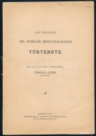 1901 Bp., Parczel József: Az óbudai Izraelita Templom Restaurálásának... - Autres & Non Classés
