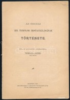 1901 Bp., Parczel József: Az óbudai Izraelita Templom Restaurálásának... - Otros & Sin Clasificación