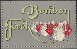 Cca 1900-1910 Török Bonbon Színes Litografált Reklámcímke, 14x21 Cm. - Publicités