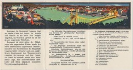1925 Budapesti Nemzetközi Vásár Reklám Lapja, Német Nyelven, Horváth Endre... - Publicidad
