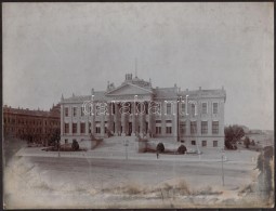 Cca 1890 Szeged, KözmÅ±velÅ‘dési Palota. NagyméretÅ± Keményhátú... - Autres & Non Classés