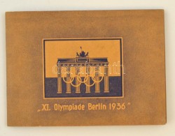 1936 Berlini Olimpiai Stadion 8 Fotót Tartalmazó Füzet. 6x9 Cm / 1936 Berlin Olympic Games 8... - Otros & Sin Clasificación