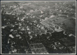 Cca 1930 Budapest, Légi Fotó / Budapest Photo From The Air. 16x12 Cm - Other & Unclassified