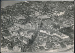 Cca 1930 Budapest, Légi Fotó / Budapest Photo From The Air. 16x12 Cm - Otros & Sin Clasificación