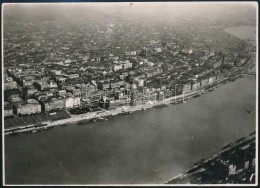 Cca 1930 Budapest, Légi Fotó / Budapest Photo From The Air. 16x12 Cm - Otros & Sin Clasificación