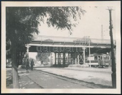 Cca 1930 Budapest, Dózsa György út, 26-os Villamos Fotó 6x9 Cm - Otros & Sin Clasificación