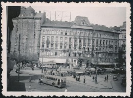 Cca 1930 Budapest, Nyugati Tér Fotó 6x9 Cm - Autres & Non Classés