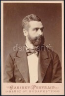 Cca 1875 Balogh Kálmán (1835-1888) Orvos, Egyetemi Tanár, A Kórszövettan... - Otros & Sin Clasificación