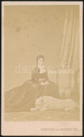 1864 Erzsébet KirálynÅ‘ Sisi Vizitkártya MéretÅ± Fotója. Rabenburg Und... - Autres & Non Classés