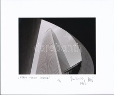 1983 Jankovszky György(1946-): New York, World Trade Center (10/2), Feliratozva, Aláírt,... - Otros & Sin Clasificación