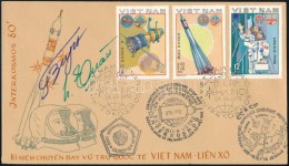 1980 Pham Tuân (1947- ) Vietnámi és Viktor Gorbatko (1934- ) Szovjet Å±rhajósok... - Autres & Non Classés