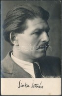 1943 Sinka István (1897-1969) Fotólapja, Bérci László Felvétele, A... - Autres & Non Classés