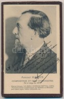 Armand Marsick (1877-1959) ZeneszerzÅ‘ Dedikációja Egykori Tanítványa, Jeanine Bonjean... - Autres & Non Classés