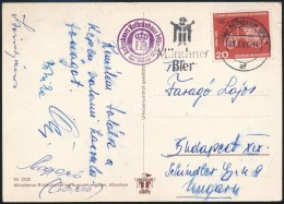 1961 Puskás Ferenc Saját Kézzel írt Képeslap Faragó Lajosnak / Autograph... - Autres & Non Classés