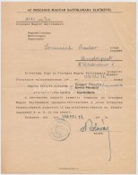 1943 Kolosváry-Boncsa Mihály (1896-1946) újságíró, Az Országos... - Non Classés