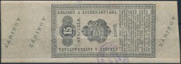 1986 15kr Kártyajegy, Kártya-zárjegy (Hodobay 4.) / 15kr Card Tax-stamp - Non Classés