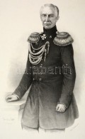 1855  Fürst Menschikoff (1787-1869) Orosz Admirális NagyméretÅ± KÅ‘nyomatos Portréja./... - Estampas & Grabados