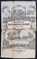 1853 Kubinyi Ferenc: Mutatvány Magyarország Képekben CzimÅ± Munkához.... - Prenten & Gravure
