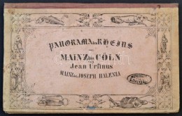 Cca 1840 Ursinus, Jean: Panorama Des Rheins Von Mainz Bis Cöln / Panorama Of The Rhine From Mainz To Cologne.... - Prints & Engravings