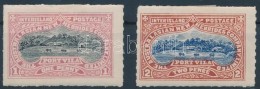 * Australasian New Hebrides 1897 Helyi Kiadás Pár - Otros & Sin Clasificación