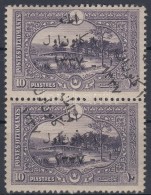 * 1921 Mi 761 II Pár KettÅ‘s Felülnyomással / Pair With Double Overprint - Autres & Non Classés