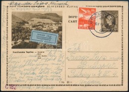 1943 Légi LevelezÅ‘lap Budapestre/ Airmail Postcard To Hungary - Other & Unclassified