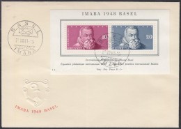 1948 IMABA Blokk FDC - Otros & Sin Clasificación