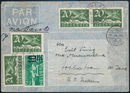 1937 Légi Levél Holland-Indiába/ Airmail Cover To Niederland India - Autres & Non Classés